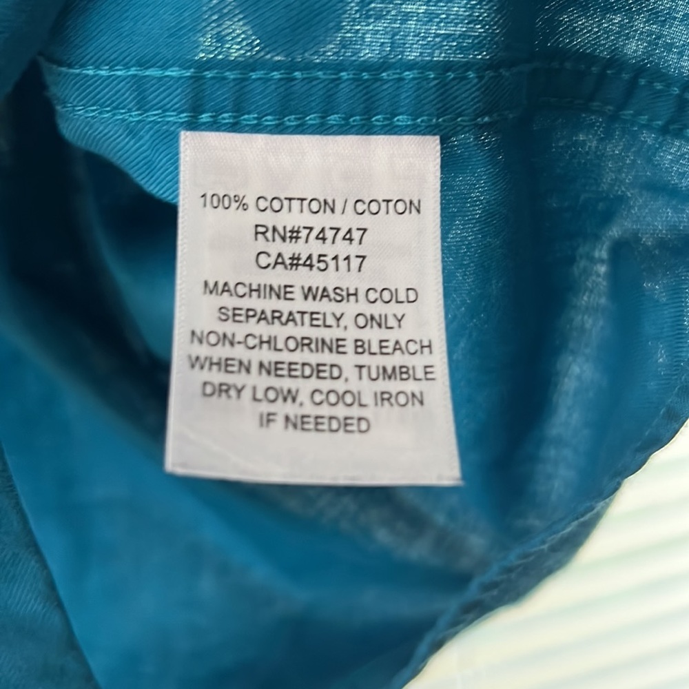 Red Head Brand Co. Mens M blue button down - Picture 4 of 4
